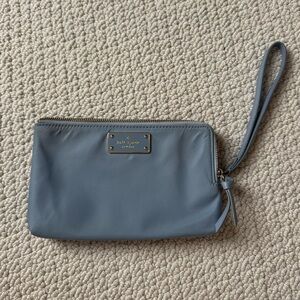 Kate Spade blue wallet Wristlet Pouch